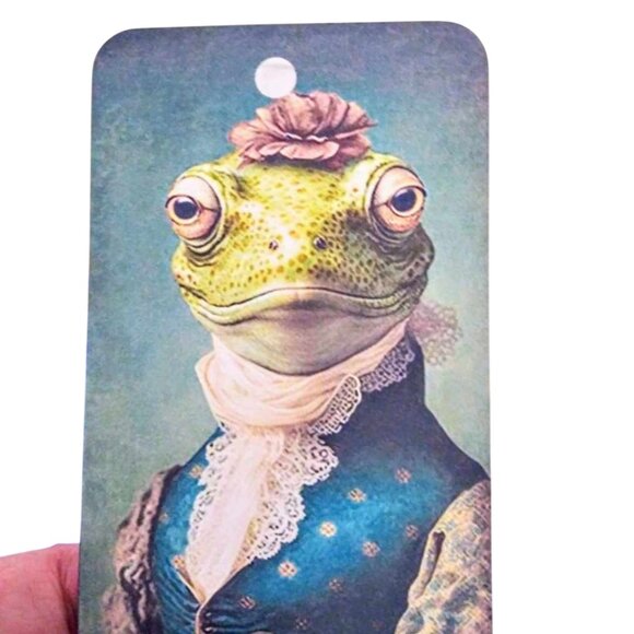 14 Pc Set! Royal Victorian Frogs Of Distinction Large Gift & Journal Tags - Picture 2 of 5